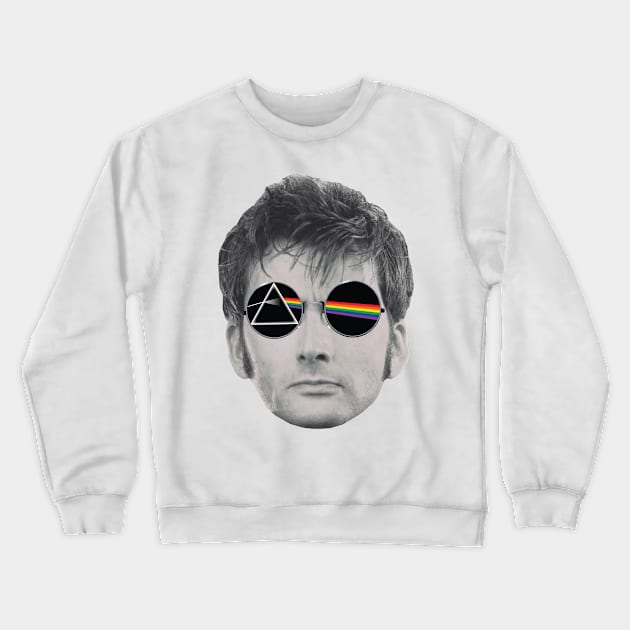 Dark Side Of David Tennant Crewneck Sweatshirt by Rebus28